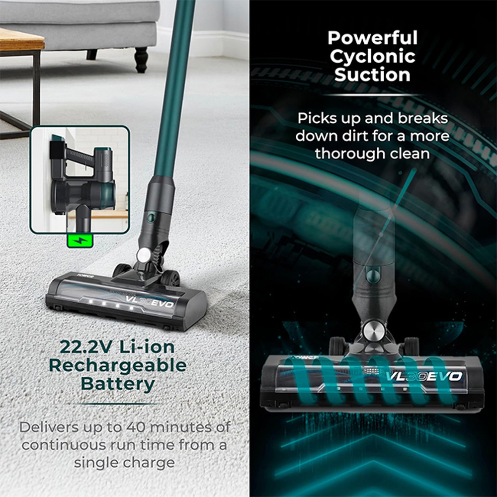 Tower Evo 22.2V Cordless Stick Vacuum Cleaner Image 3