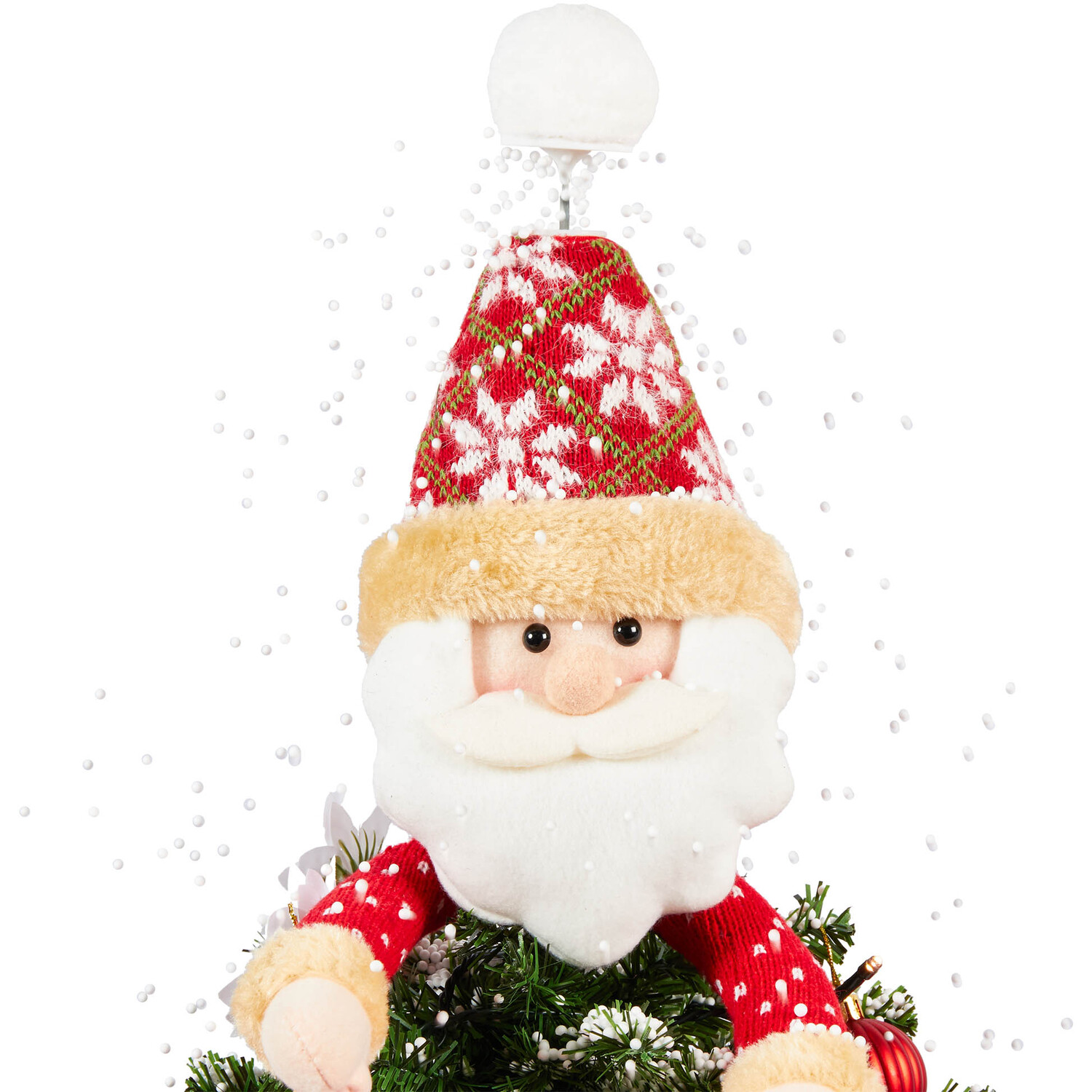 Snowing Santa Tree Image 3
