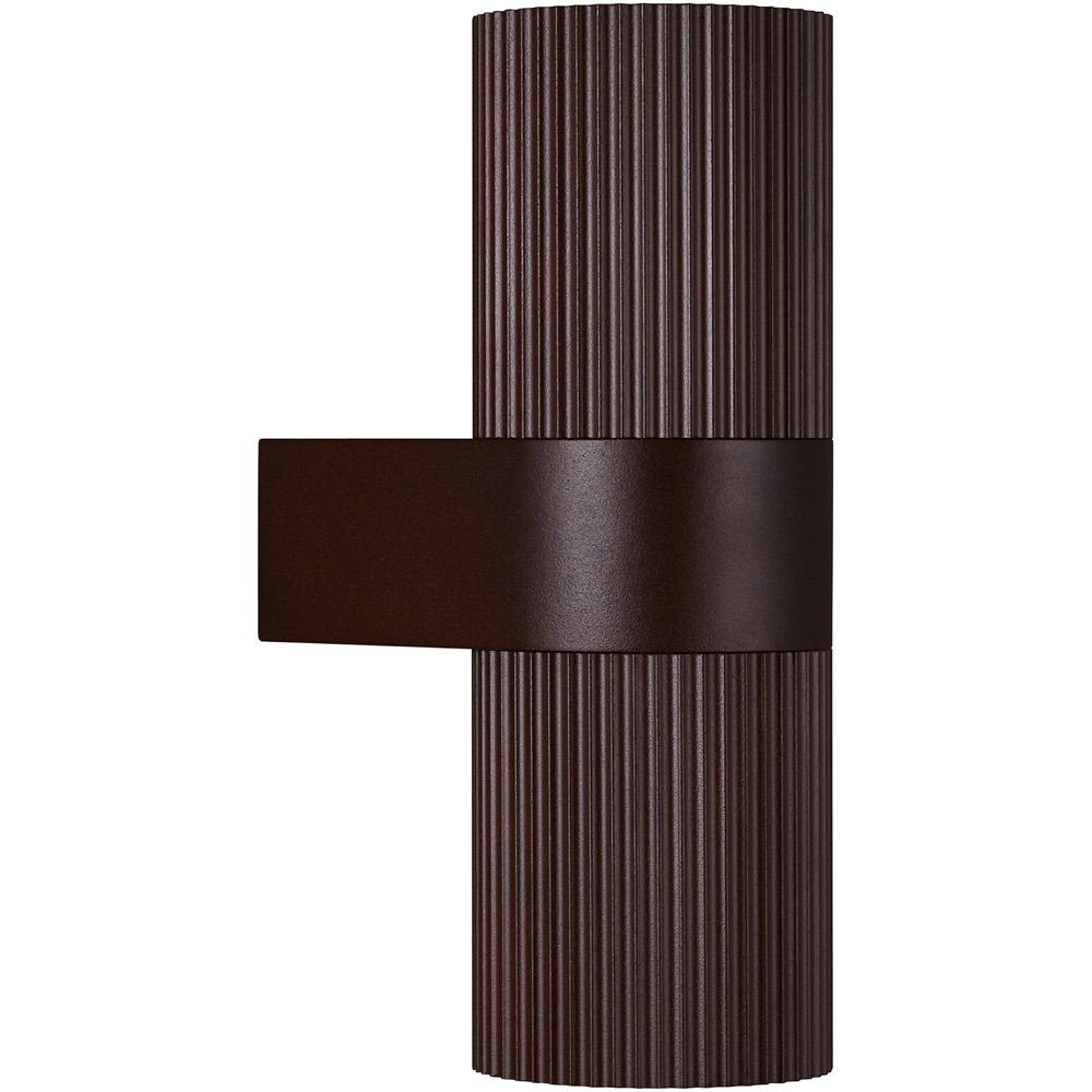 Nordlux Kyklop Ripple Rusty Wall Light Image 4