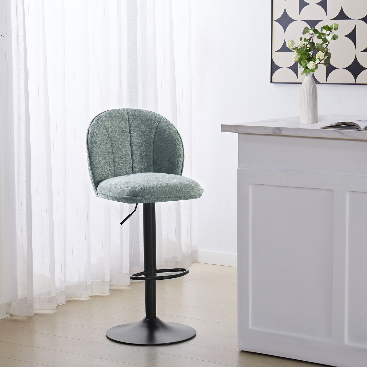 Hunter Barstool Grey Image 7