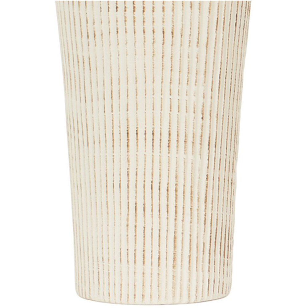 Ava Tall Vase - Cream Image 6
