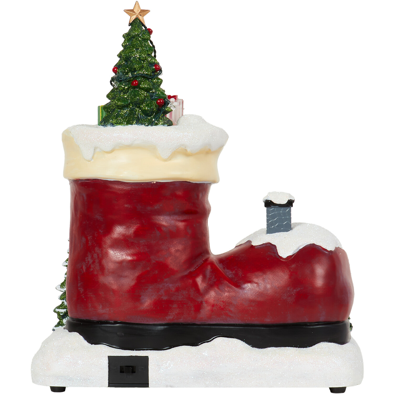 Christmas Boot Scene - Red Image 6