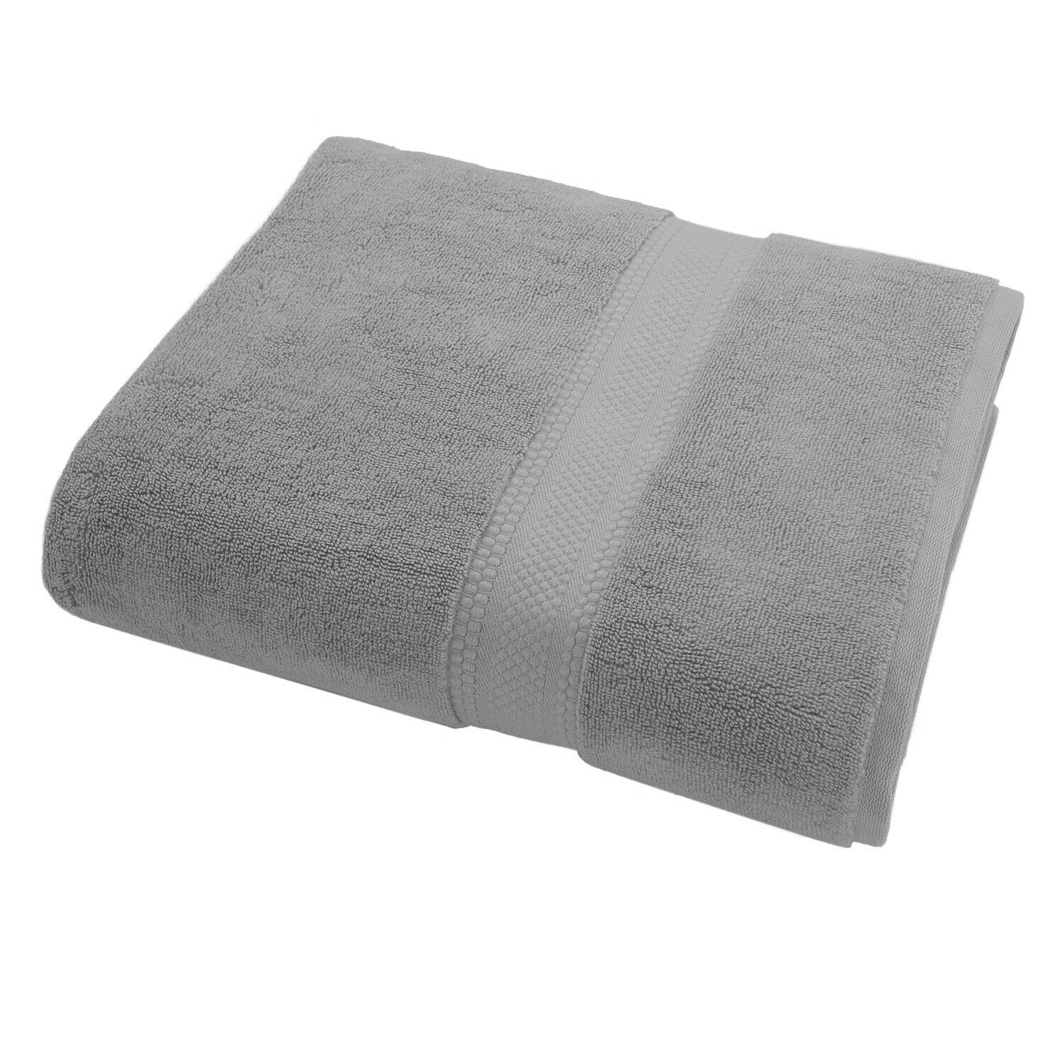 Deluxe Cotton Glacier Grey Hand Towel Image 2