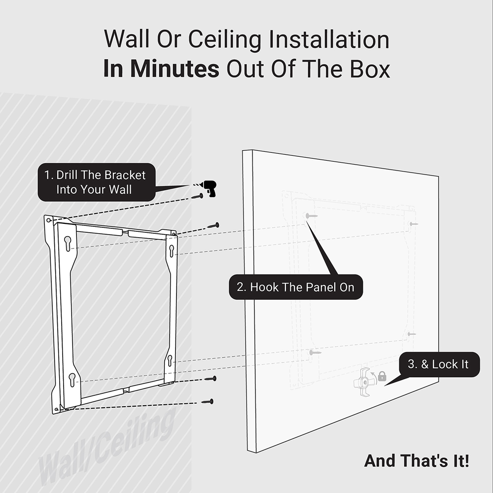 Mirrorstone Prime 300W Infrared Heating Panel 600 x 400mm Image 7