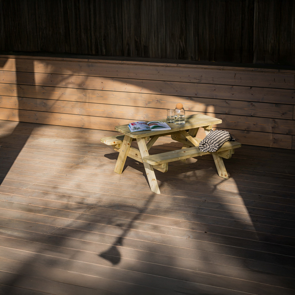 AMATA Ungurs Children Mini Picnic Table Mini Green Image 7