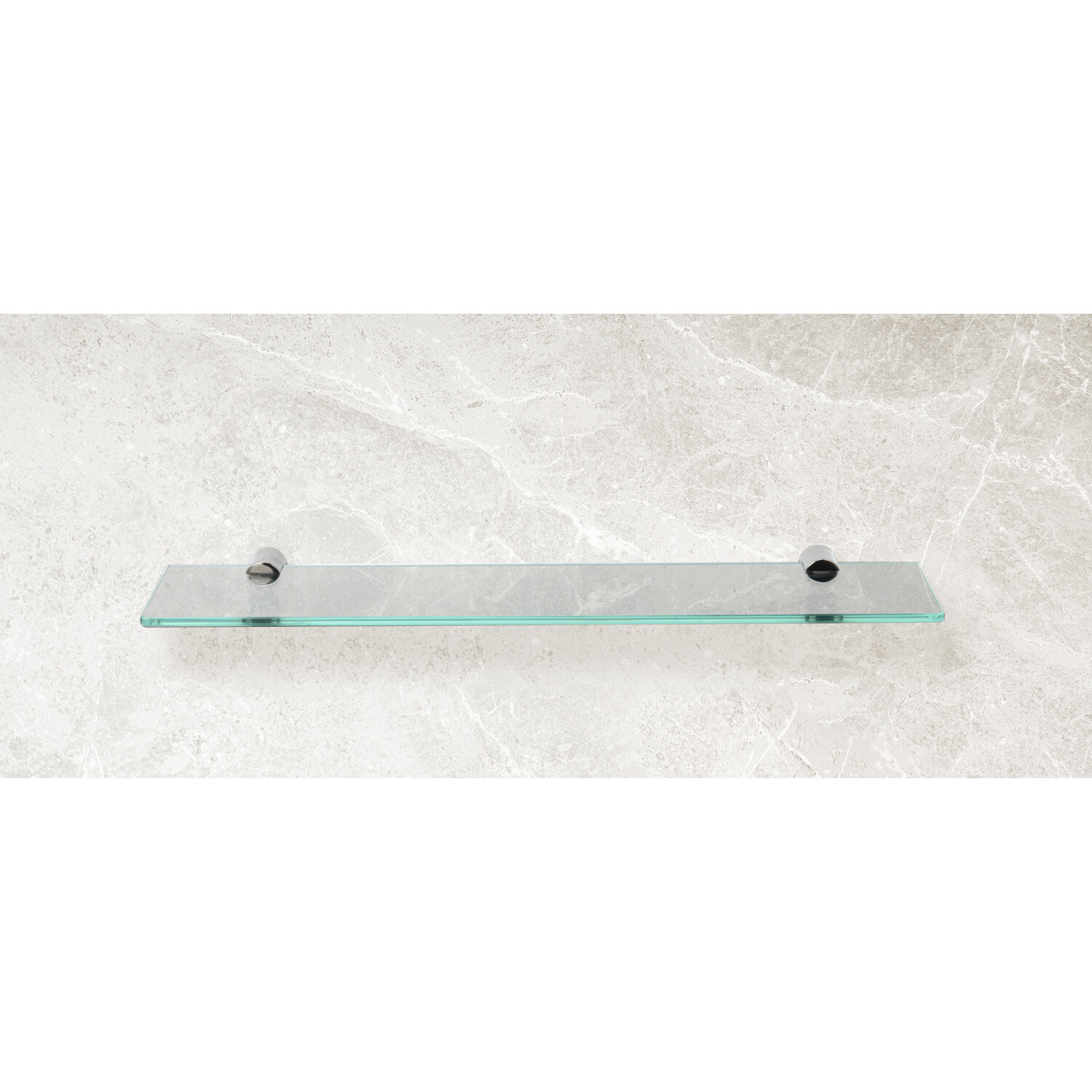 New York Glass Shelf Chrome Image 2