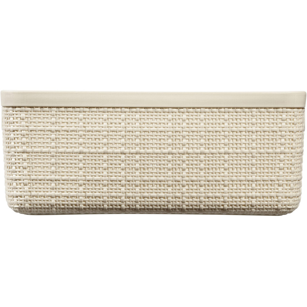 Curver 12L Off White Jute Basket Image 3