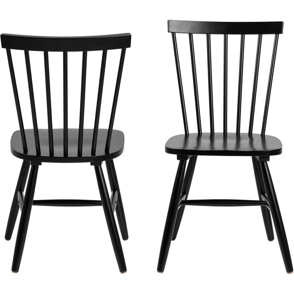 Furniture To Go Riano Black Dining Chair Set of 2 Image 2