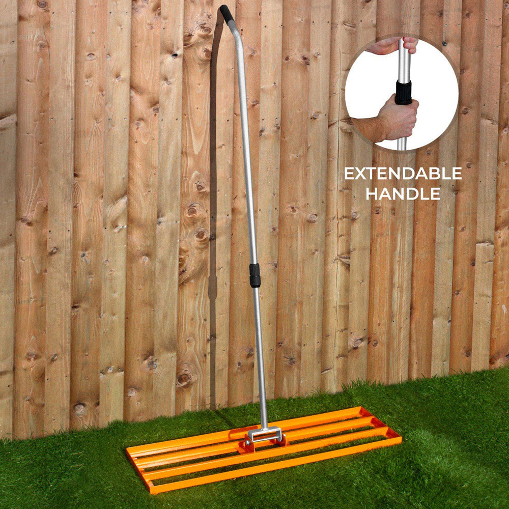 T-Mech Orange Lawn Leveller 100cm Image 2