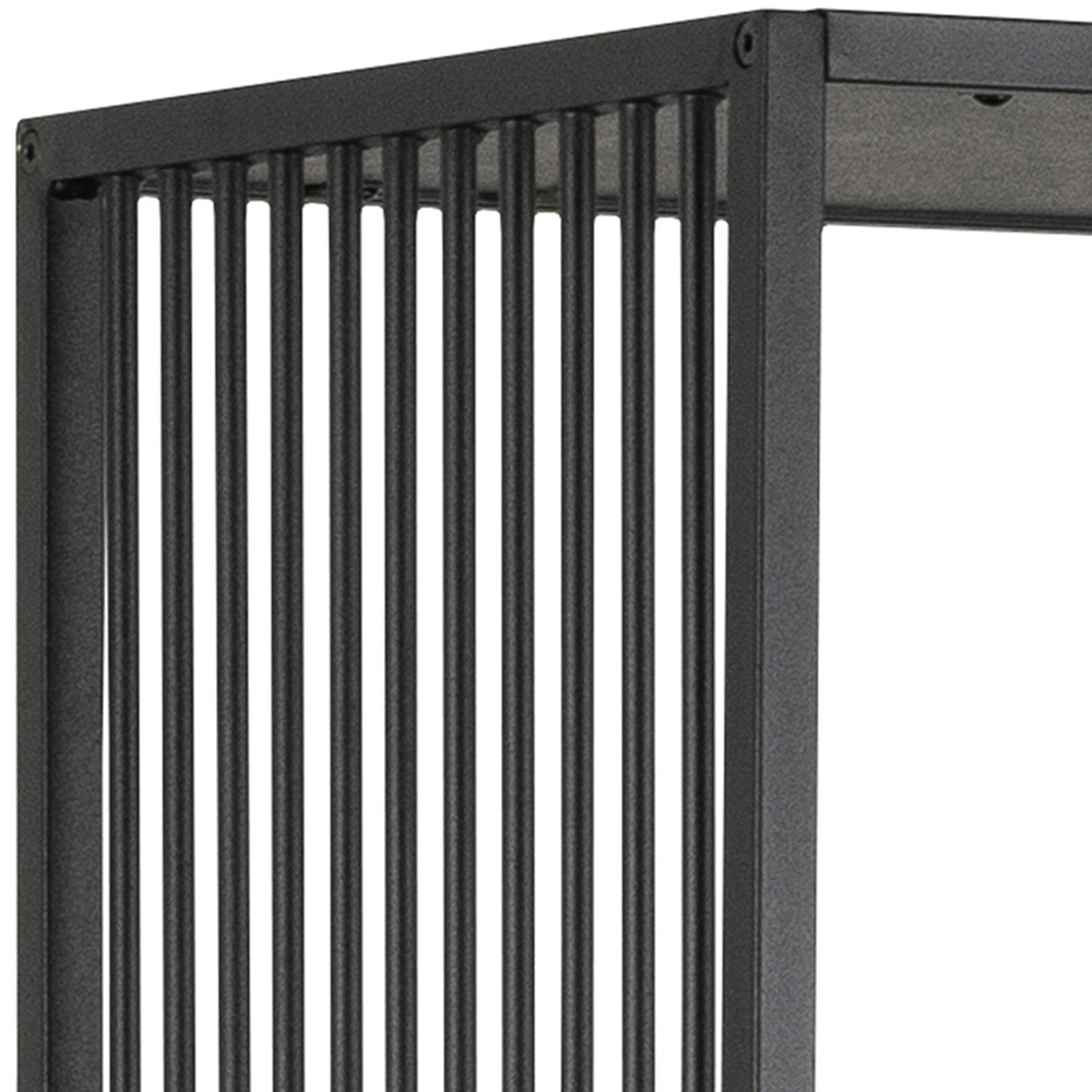 Florence Strington 5 Shelf Black Bookcase Image 5
