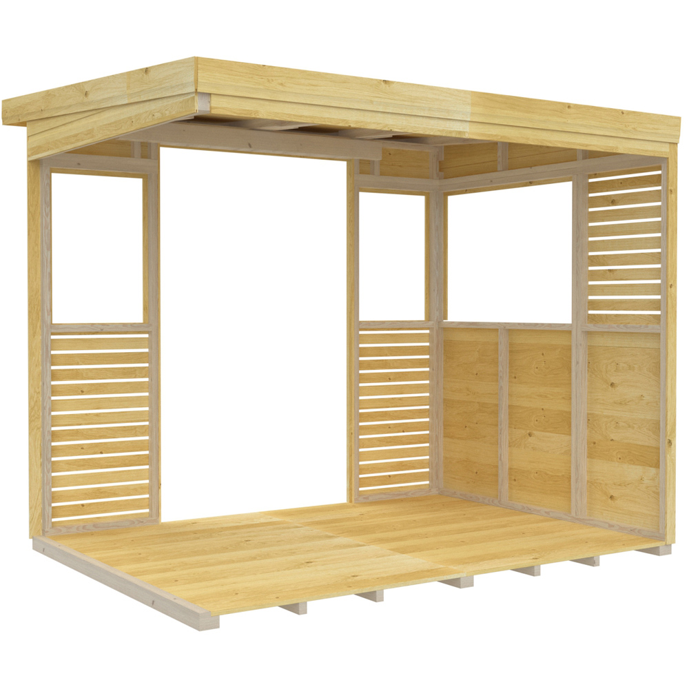 DIY Sheds 8 x 6ft Pressure Treated Tongue and Groove Timber Outdoor Kitchen Shelter Image 3