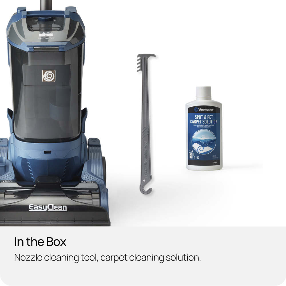 Vacmaster EasyClean UCT CA0712UK Upright Carpet Cleaner 750W Image 8
