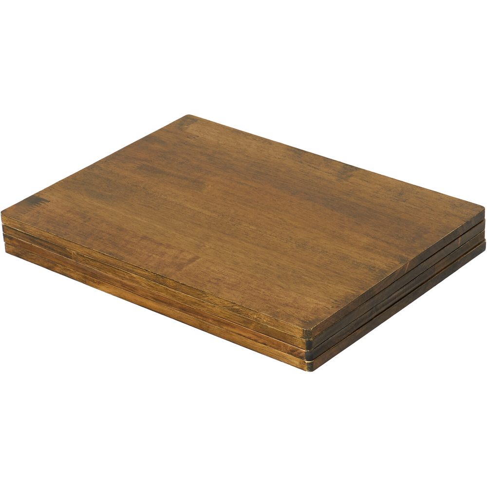 Set of 4 Malmo Placemats - Brown Image 5