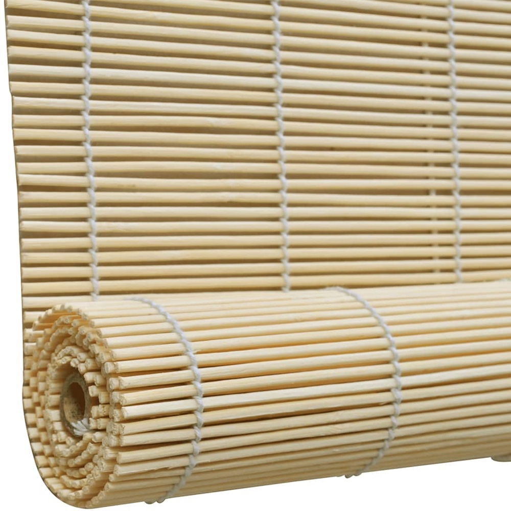 Walplus Bamboo Roller Blind Natural 100 x 160cm Image 4