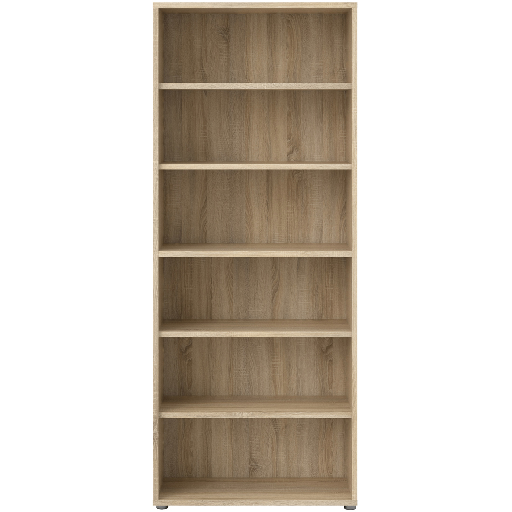Furniture To Go Prima Oak 6 Shelf Bookcase Image 2