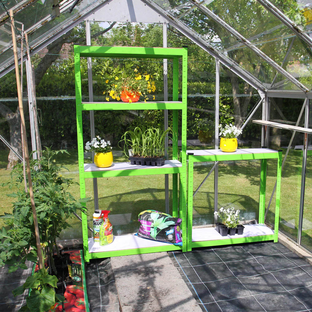 Monster Shop Water Resistant Greenhouse Shelving Rack 2 Pack Image 2