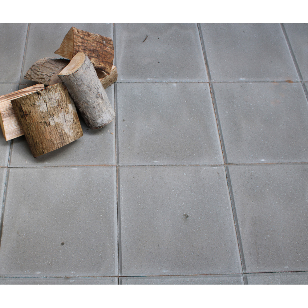Chapterstone Grey Bewley Utility Flag Paving Slab 400 x 400 x 40mm 50 Pack Image 2