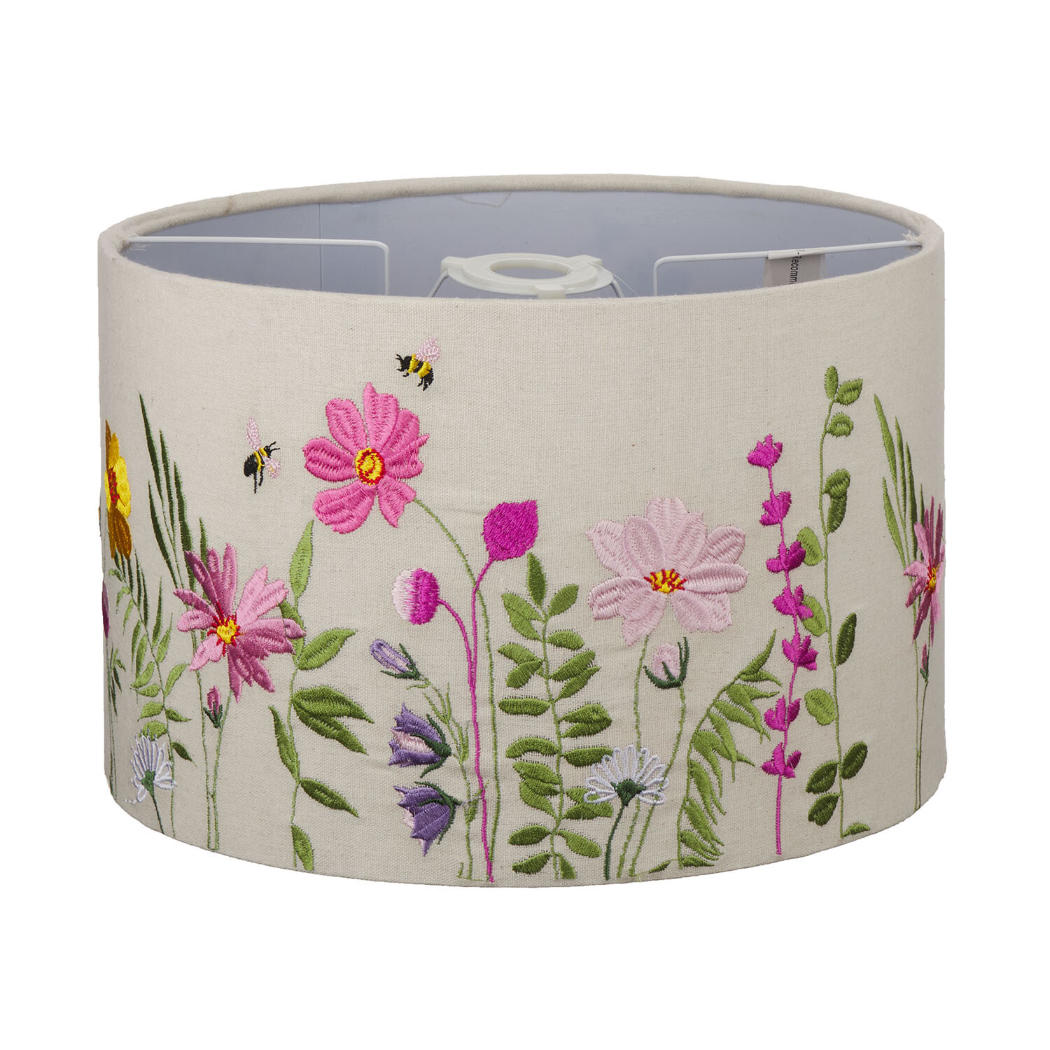 Embroidered Floral Shade - Multicolour Image 4