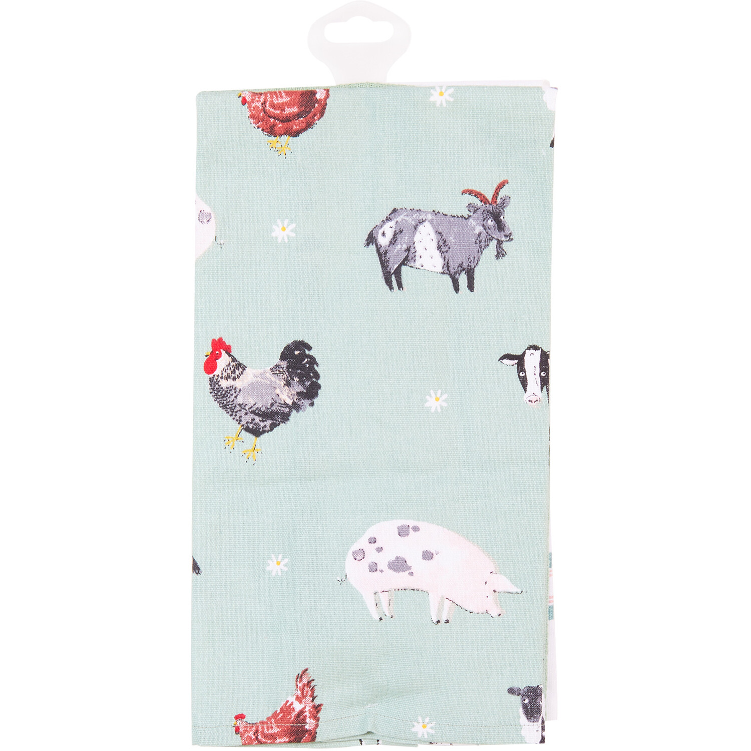 Pack of 3 Daisy Farm Tea Towels Image 4