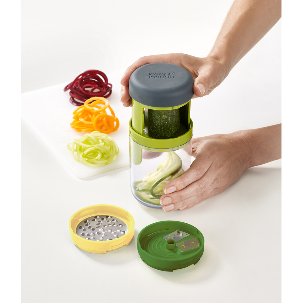 Joseph Joseph Spiro Green Hand-Held Spiralizer Image 5
