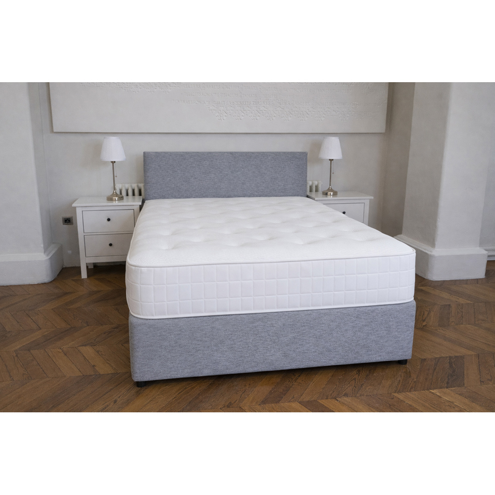 Langham King Size Grey Essential Divan Base Image 5