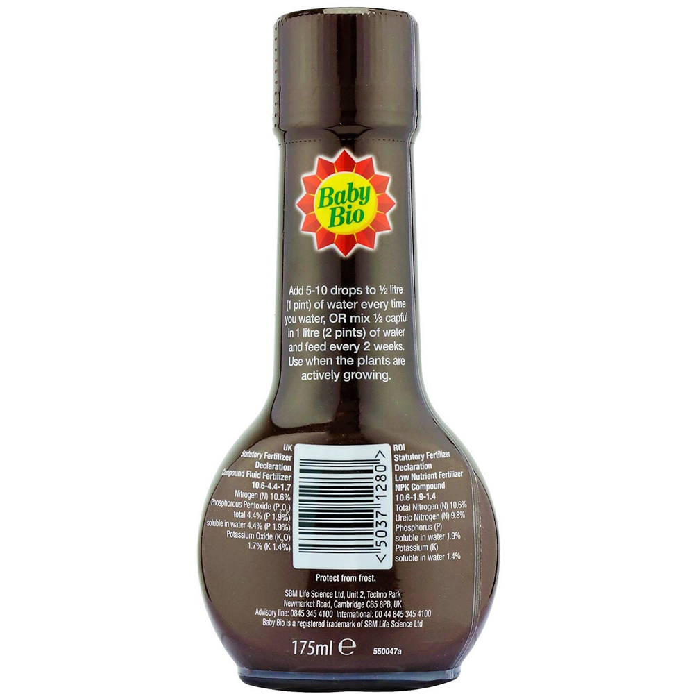 Baby Bio Original Houseplant Food 175ml Image 3