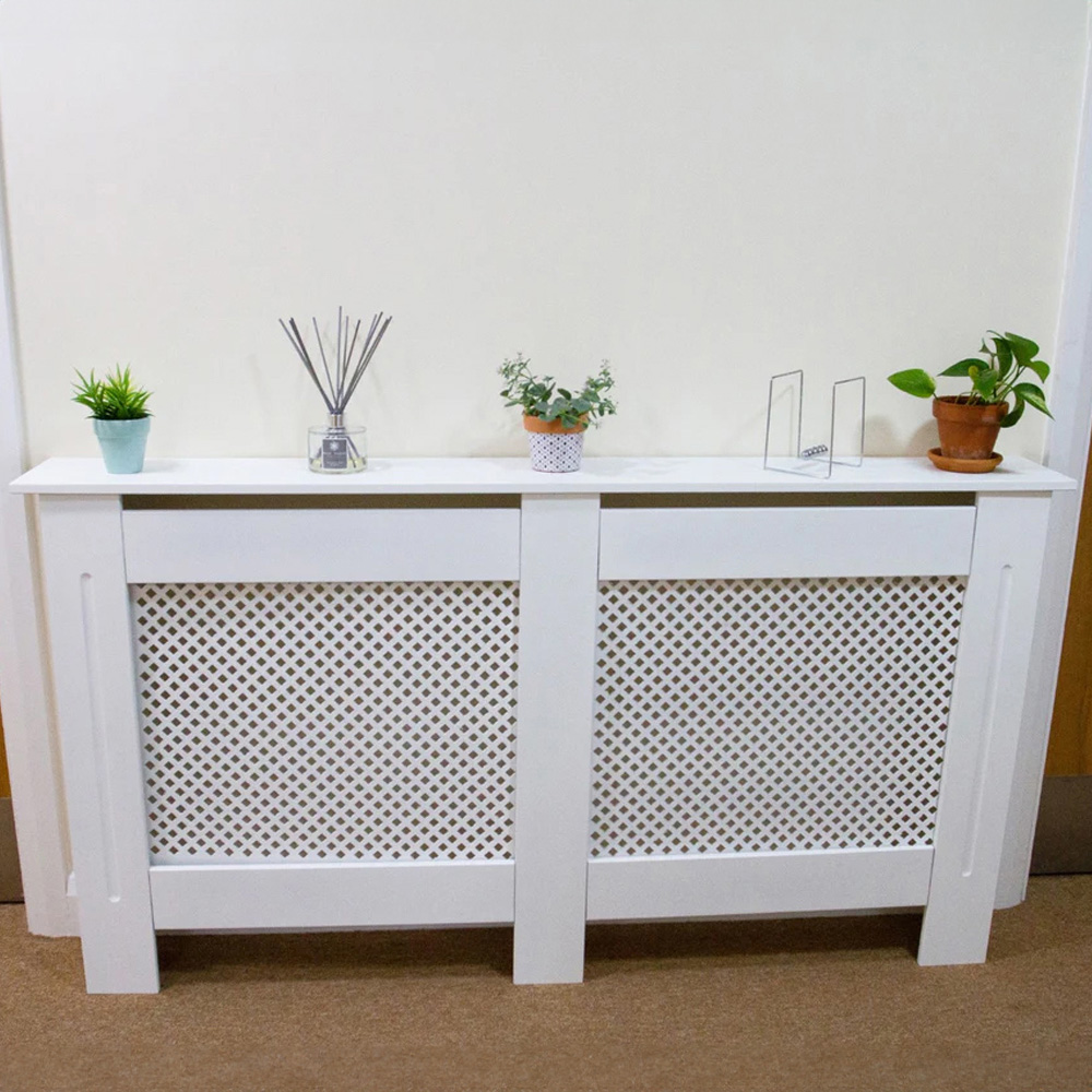 Monster Shop Natural MDF Radiator Cover 1720mm Image 2