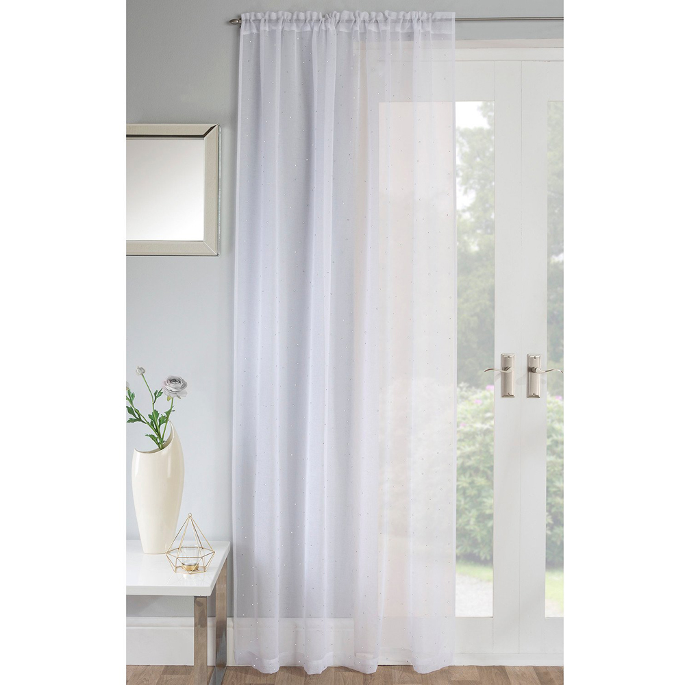 White Jewel Curatin Panel 183 x 140cm Image 4