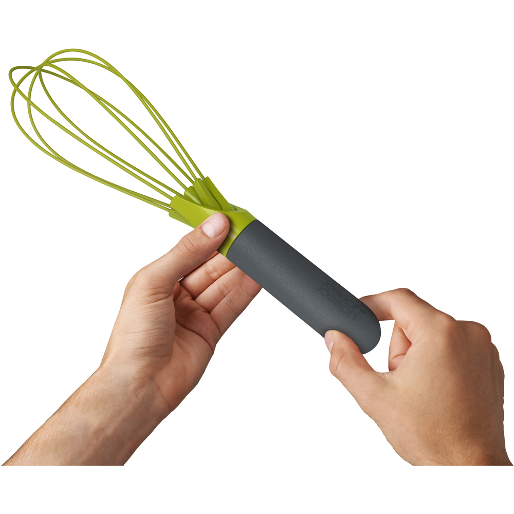 Joseph Joseph Twist 2-in-1 Grey and Green Whisk Image 4