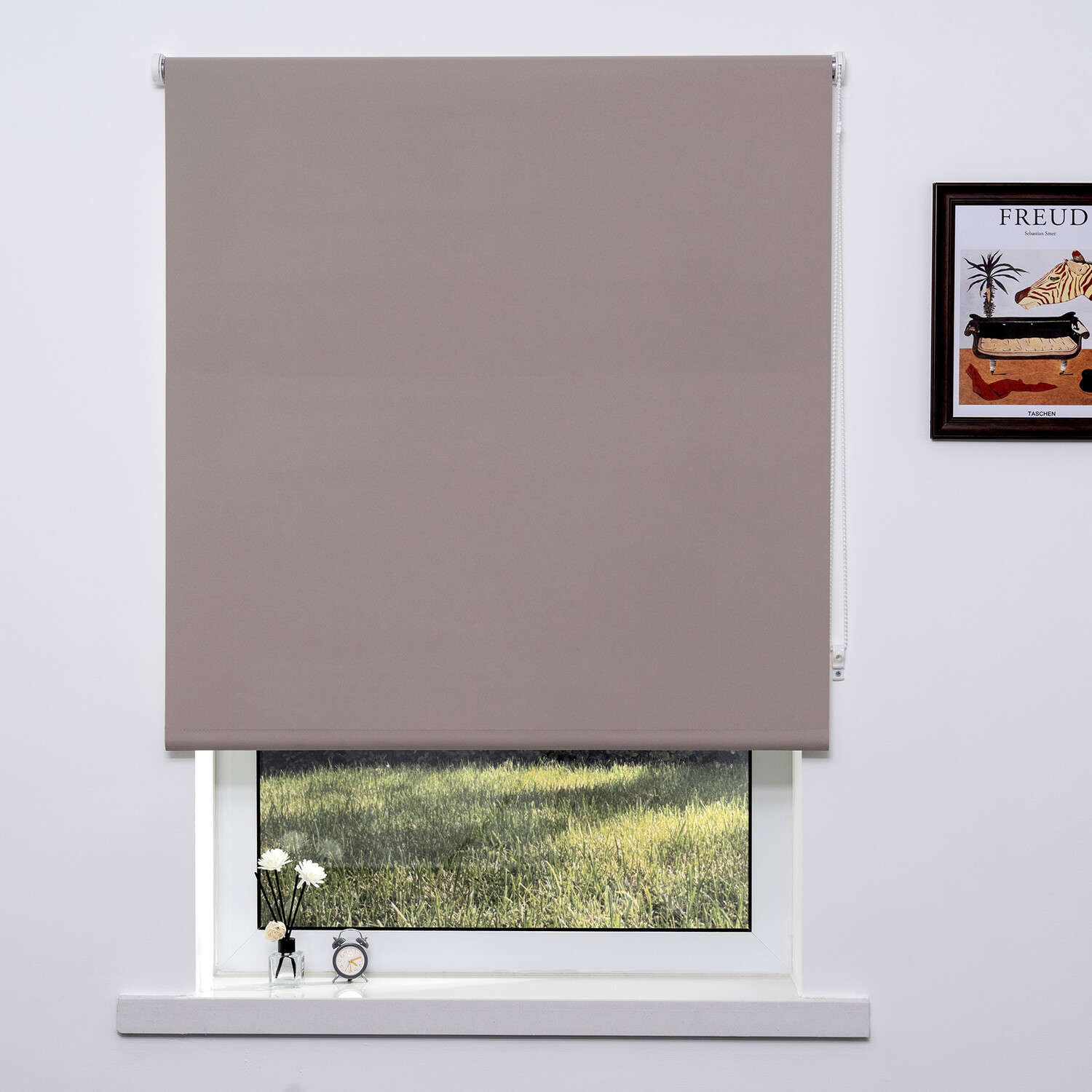 Plain Blackout Blinds - Mink / 90cm Image 2