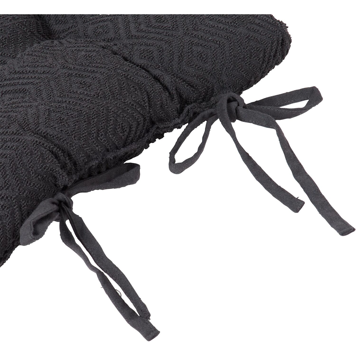 Divante Diamond Textured Seat Pad - Dark Grey Image 3