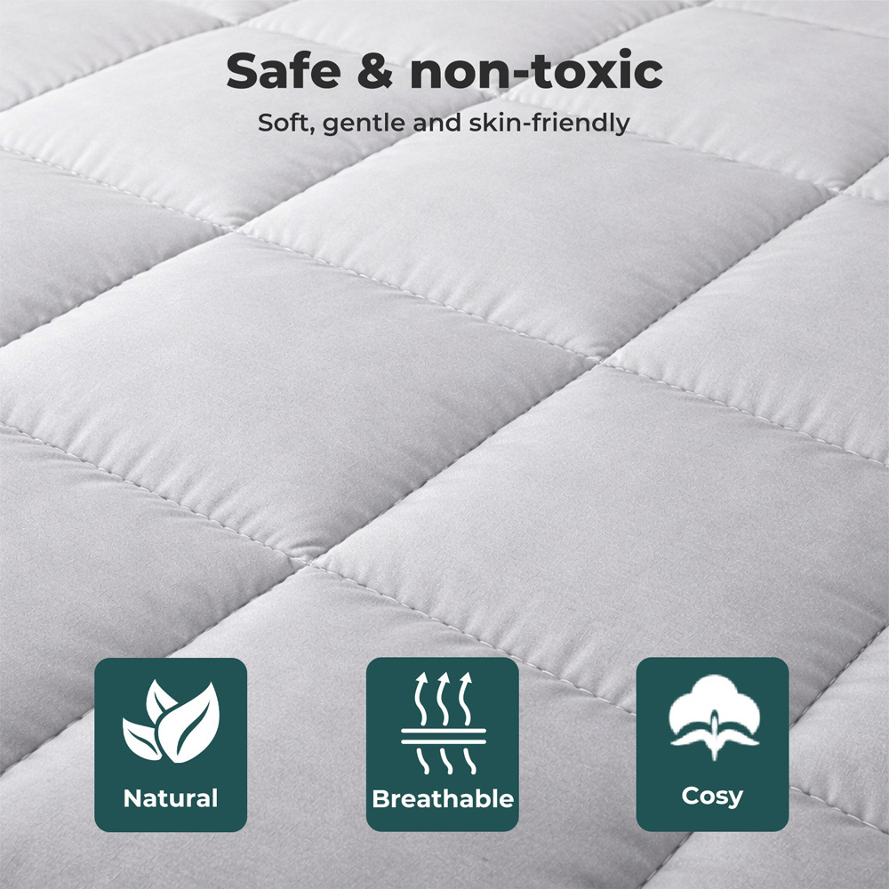 Lavio Grey Single Roll Up Foldable Floor Mattress Image 7