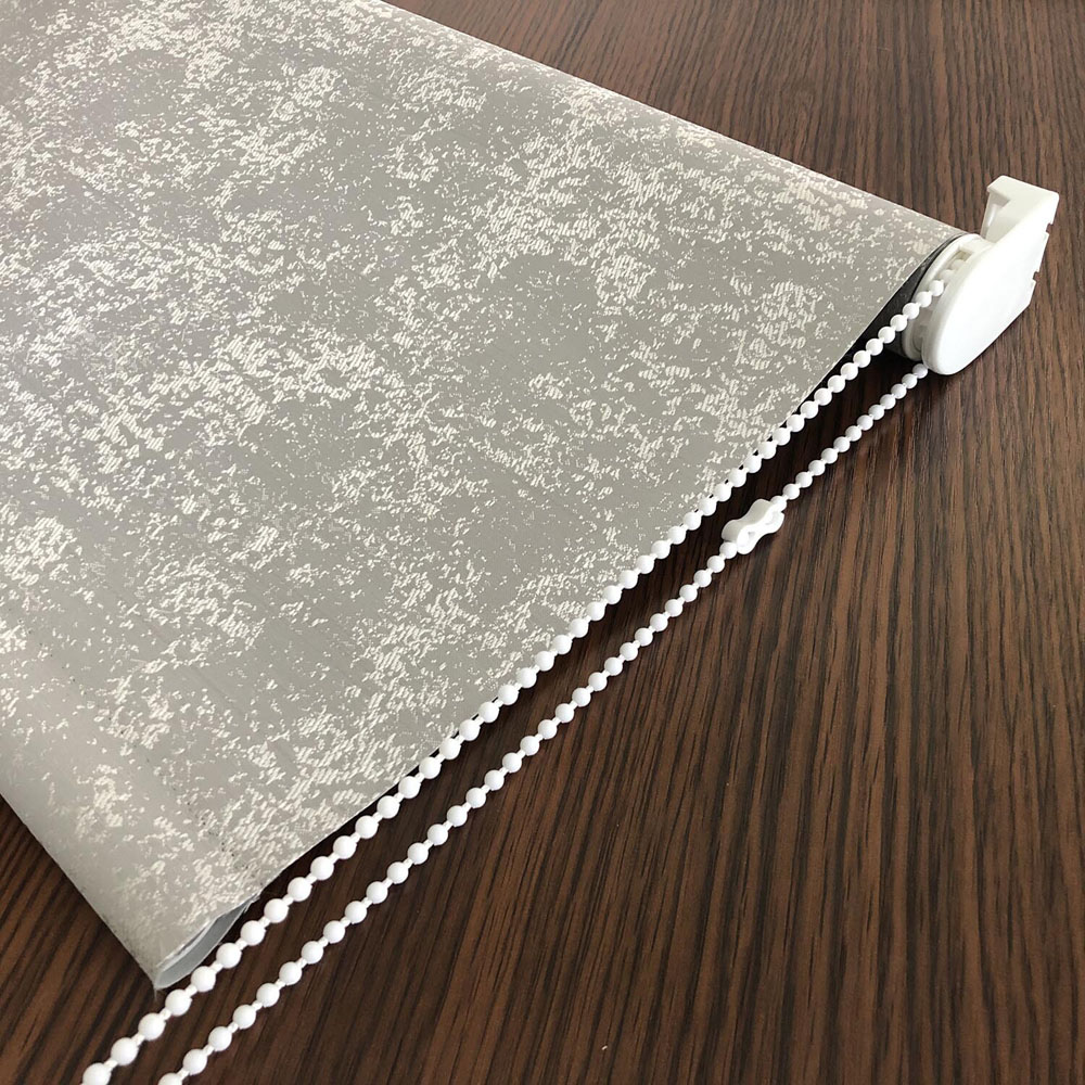 Textured Blackout Blind Snow Silver 90cm Image 6