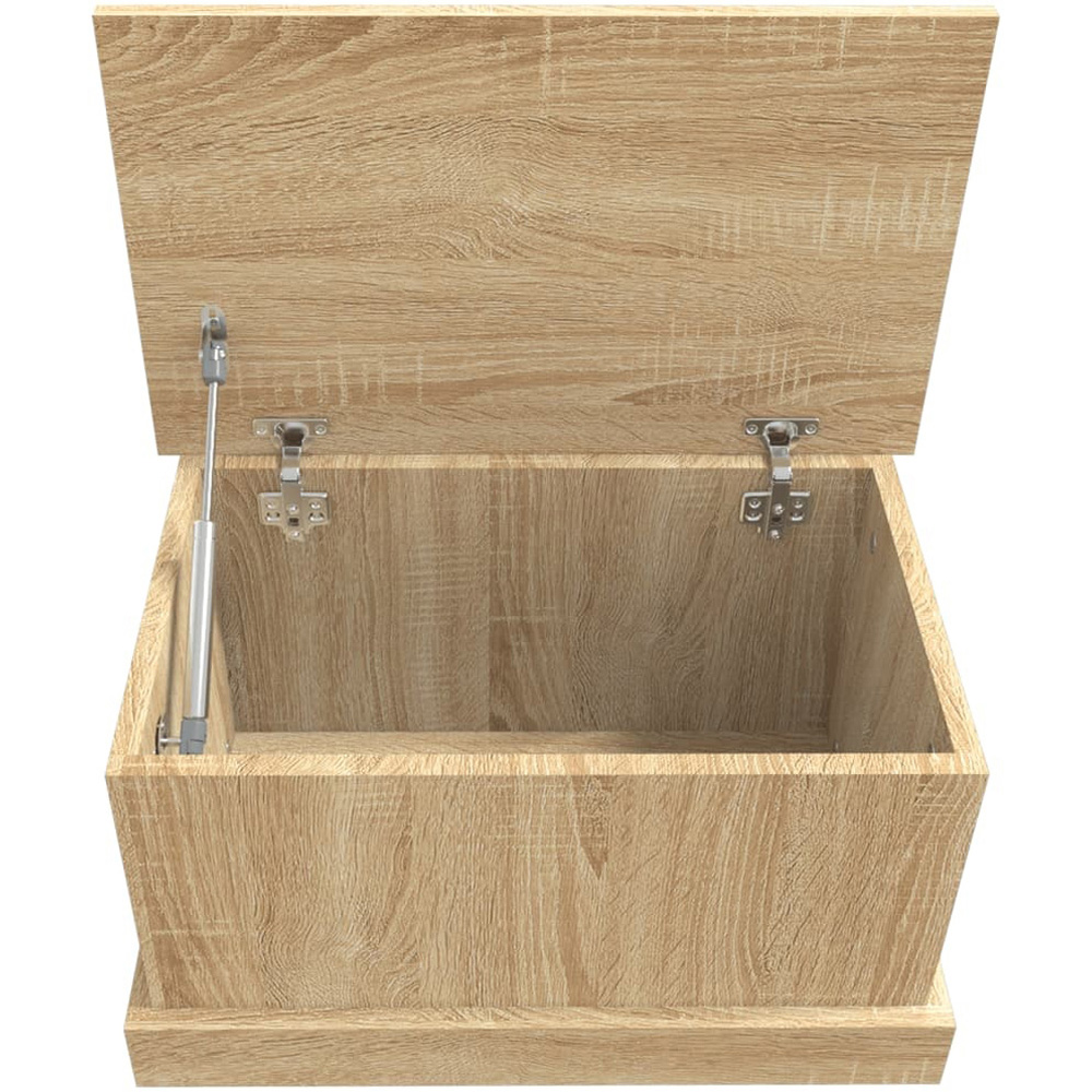 Walplus Sonoma Oak Storage Box with Lid Image 7