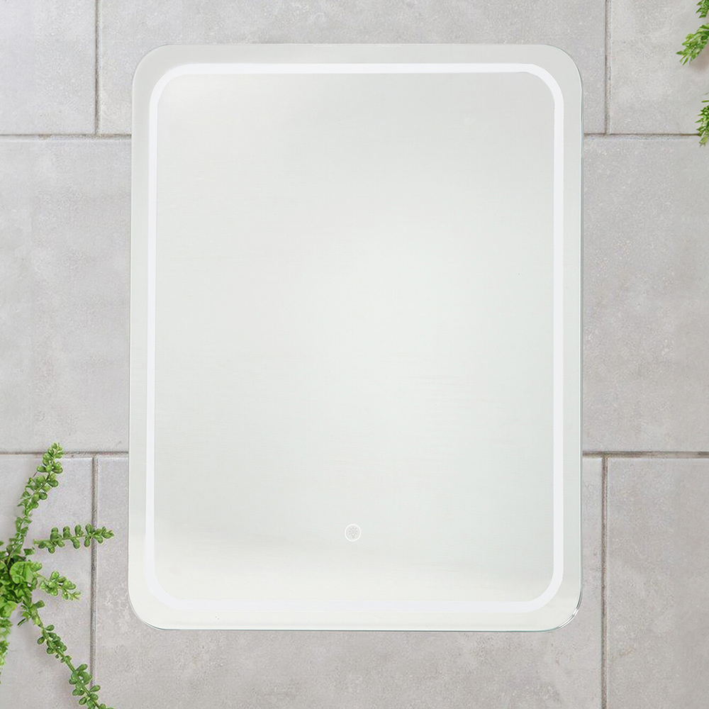 I Touch Boston LED Mirror - Rectangular Image 5