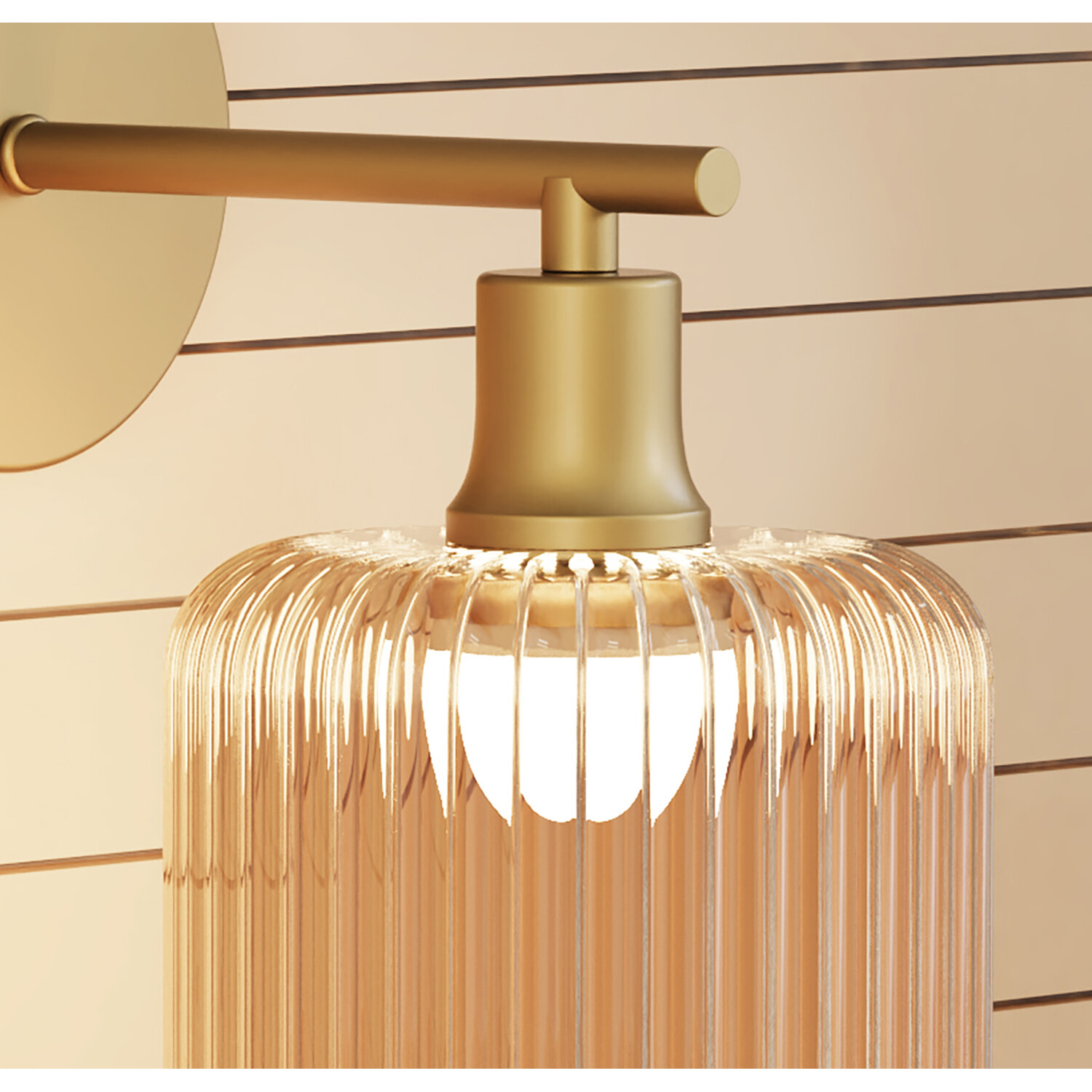Micah Wall Light Champagne and Gold Image 3