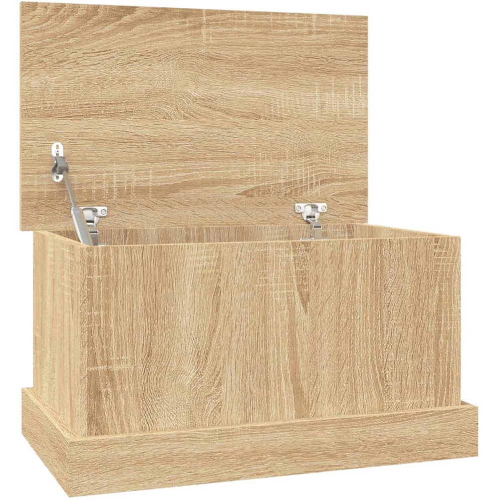 Walplus Sonoma Oak Storage Box with Lid Image 3