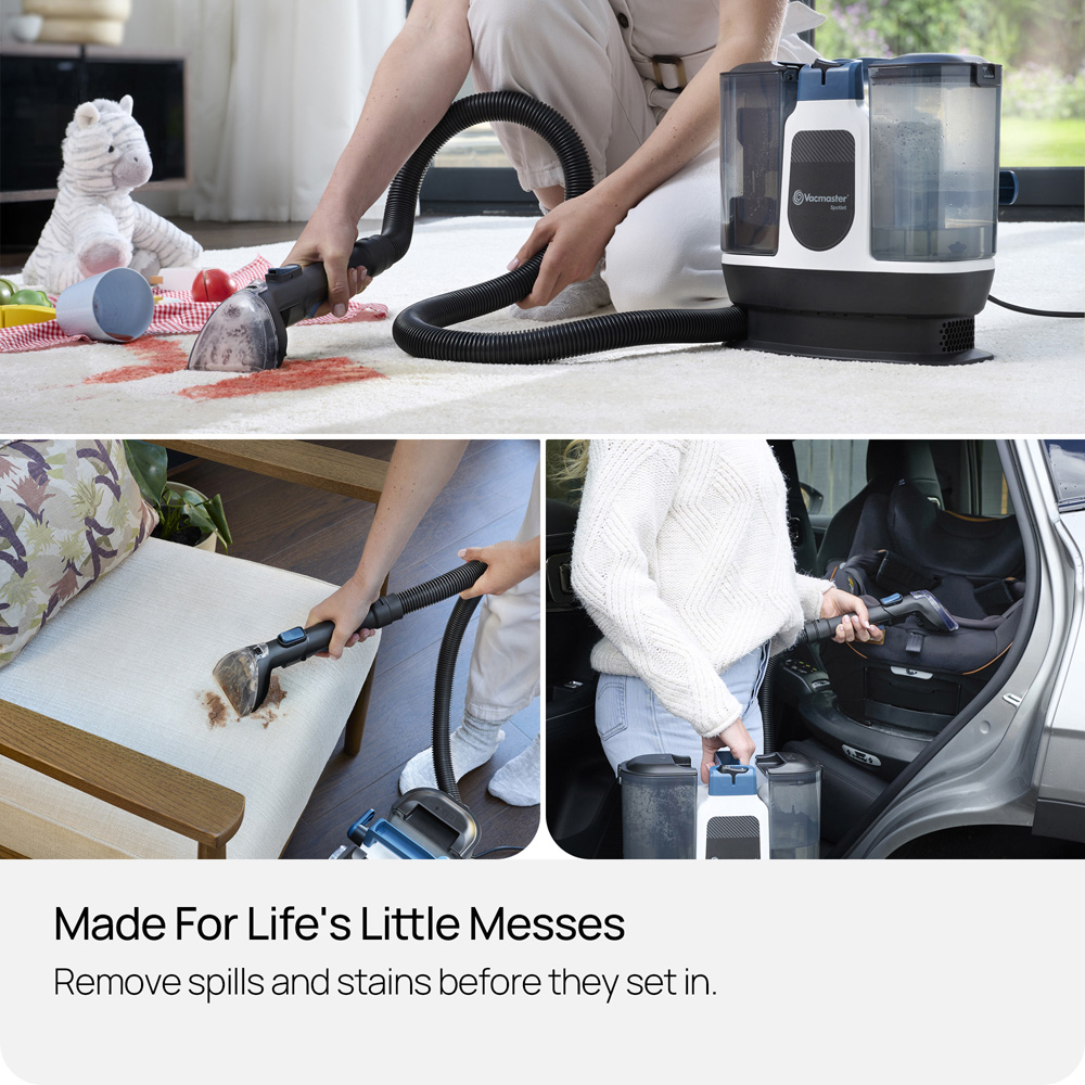 Vacmaster Spotlet SCM0501-01 Carpet Spot Cleaner with Accessories and Carpet Solution 500W Image 4