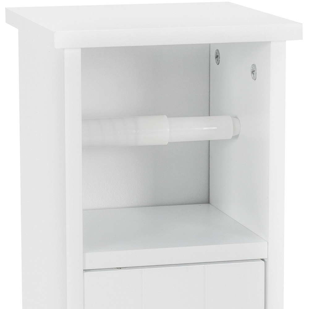 Kingston White Toilet Roll Holder Image 5