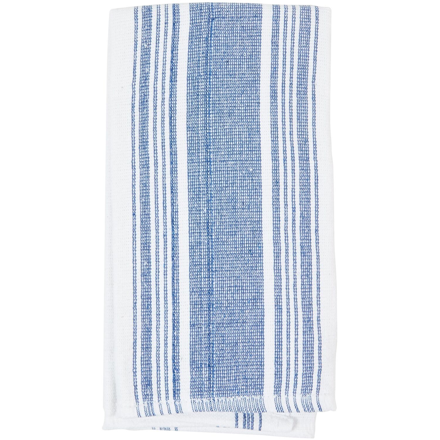 Pack of 2 My Home Striped Tea Towels - Blue Image 5
