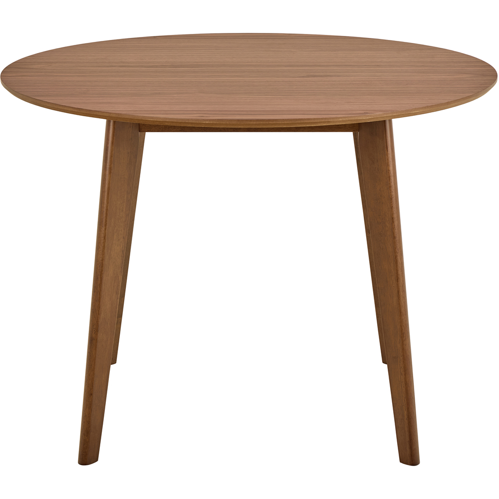 Furniture To Go Roxby Walnut 4 Seater Round Dining Table Image 2