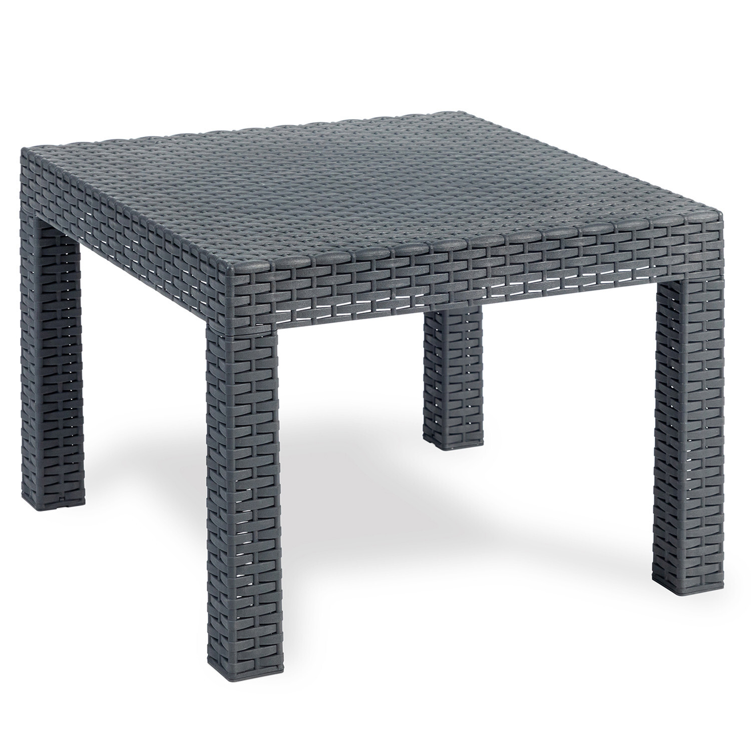 Matilde Conversation 4 Seater Black Rattan Patio Lounge Set Image 3