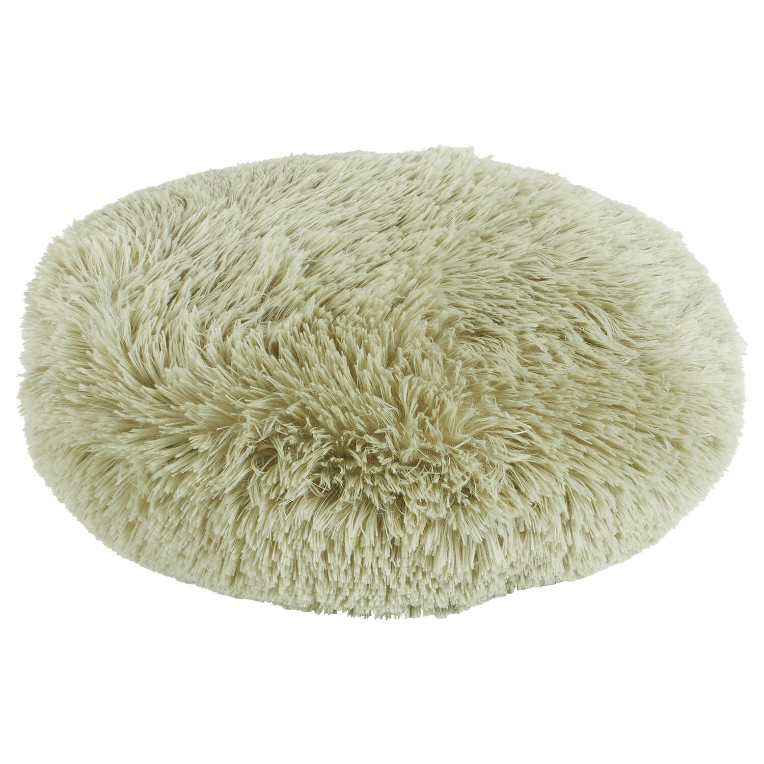 Sage Round Plush Bear Cushion Sage Image 2