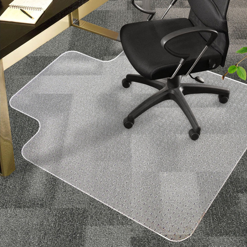 Marlow Clear PVC T-Shaped Non-Slip Carpet Mat 120 x 90cm Image 2
