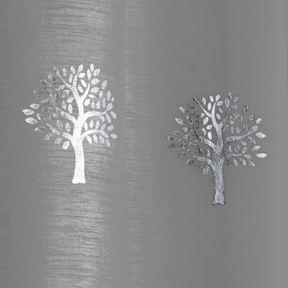 Silver Birch Panel Voile Curtain 183 x 140cm Image 3