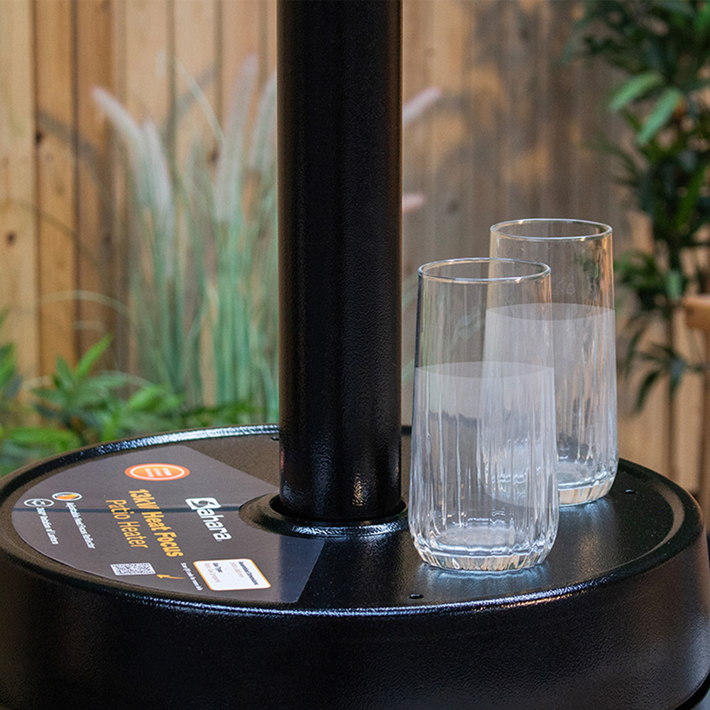 Sahara Charcoal Heat Focus 360 Gas Patio Heater 13000W Image 5