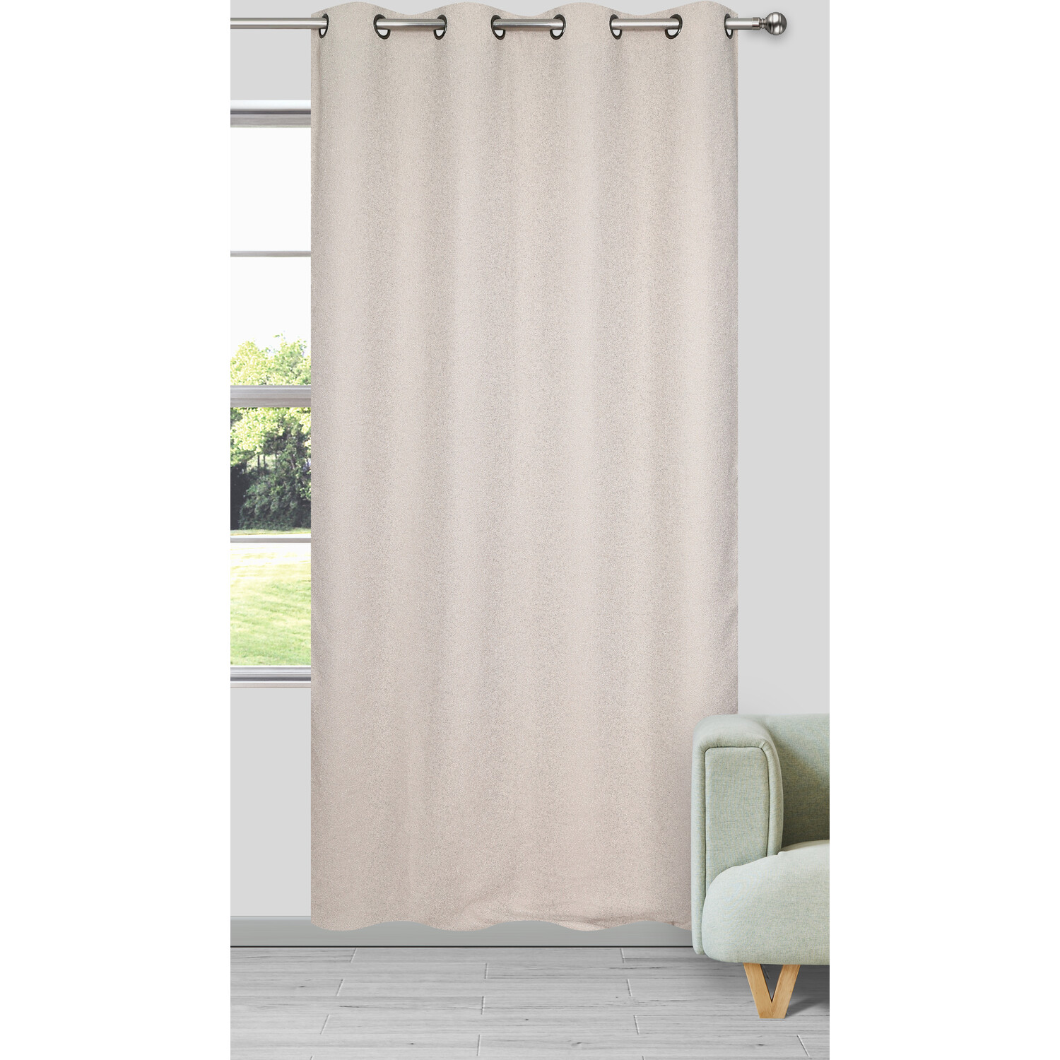 Richmond Boucle Thermal Panel - Natural Image 3