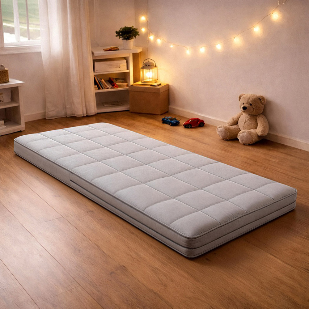 Lavio Grey Single Roll Up Foldable Floor Mattress Image 4