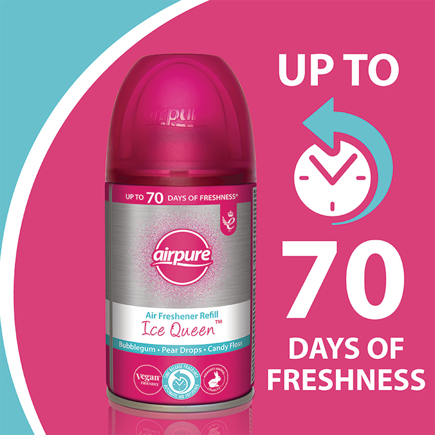Airpure Ice Queen Auto Spray Air Freshener Refill 250ml | Homebase