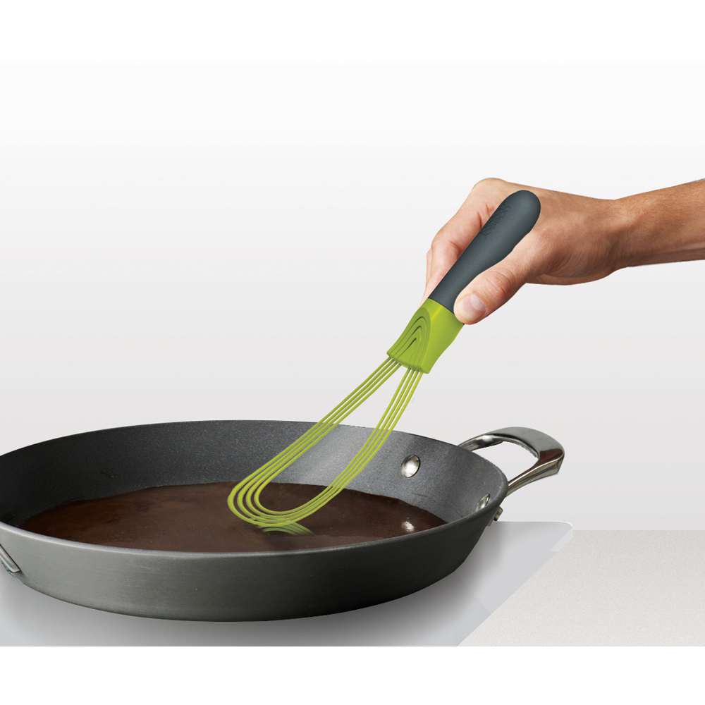 Joseph Joseph Twist 2-in-1 Grey and Green Whisk Image 5